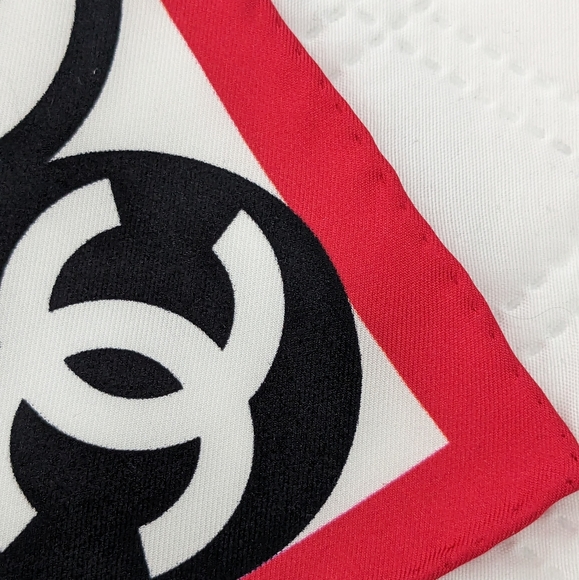 CHANEL Silk Square Scarf - Picture 3 of 6